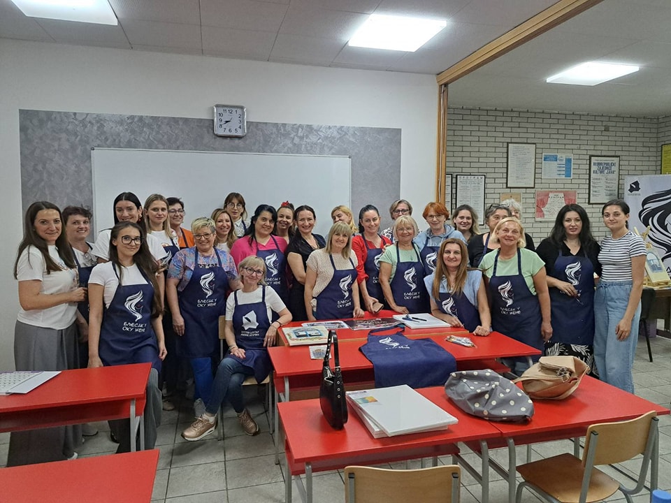 Прва радионица ,,Бљесак у оку жене